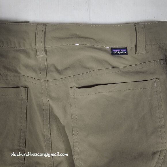 Patagonia Womens Zipper Cargo Pockets Brown tan  Pinyon Pines Pants Sz 6 NW-OT - Picture 7 of 16